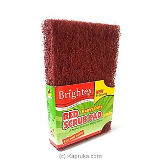 Brightex Red Scrub Pad - Cleansers  Online for none