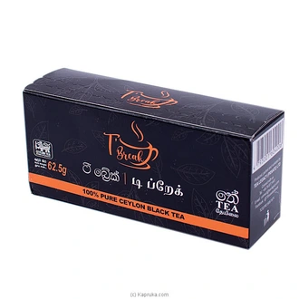T`break 2.5g X 25 Tea Bag Carton -black Tea (62.5g) - Beverages  Online for none