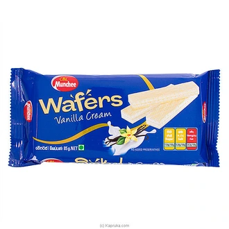 Munchee Vanilla Cream Wafers 85 G - Confectionery And Biscuits  Online for none