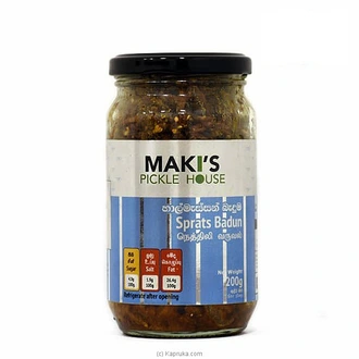 MAKI`S Sprats Badun 200g - Condiments  Online for none