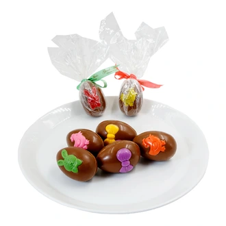 Box Of 07 Chocolate Easter Eggs (GMC)  Online for none