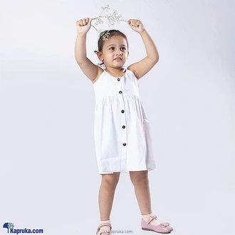 White Linen Dress  Online for none