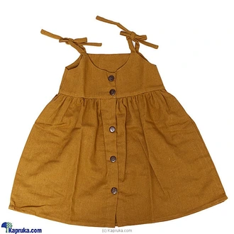 Musted Linen Dress  Online for none