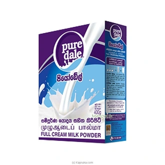 Pure Dale Full Cream Milk Powder 400g - Dairy Products  Online for none