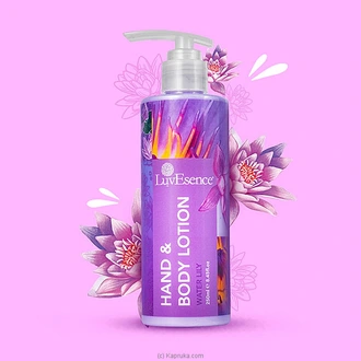 Luvesence Water Lily - Hand - Body Lotion 250ML  Online for none