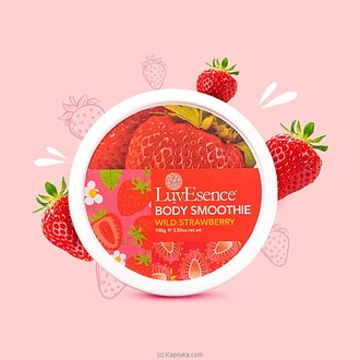 Luvesence Wild Strawberry - Body Smoothie 100G  Online for none