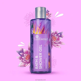 Luvesence Water Lily - Bath - Shower Gel 250ML Buy LuvEsence Online for specialGifts