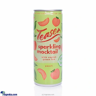Teaser sparkling mocktail peach -250ml - juice / drinks  Online for none