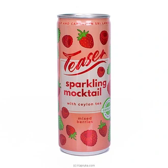 Teaser sparkling mocktail mixed berries- 250ml - juice / drinks  Online for none