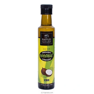 Raffles Organic Coconut Vinegar -250 Ml Bottle - Condiments  Online for none
