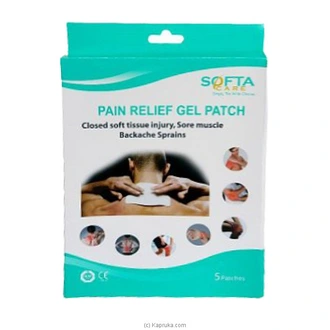 SOFTACARE Pain Relief Gel Patch, 5 Patches/Box-SQ1306 Buy Softa Care Online for specialGifts