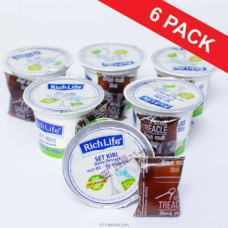 Rich Life Set Kiri 100g With Kithul Treacle Sachte -06 Pack Buy Online Grocery Online for specialGifts