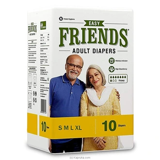 Friends Adult Diapers Easy- 10 Diapers Buy Friends Online for specialGifts