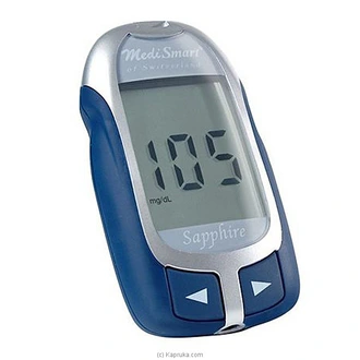 MediSmart Sapphire Gluco Meter Buy MediSmart Online for specialGifts