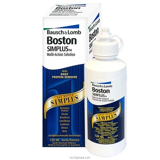 Boston Simplus- Multi Purpose Solution 120ML (contact Lense Clea  Online for none