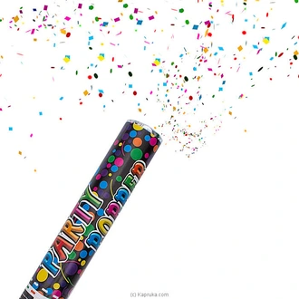 Air Compressed Party Popper, Indoor And Outdoor Safe Perfect For Any Party New Years Eve Or Wedding Celebrations (11inch) - AJ0356 Buy party Online for specialGifts