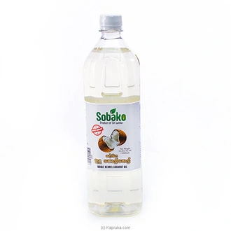 Sobako Whole Kernel Coconut Oil-1000ml Buy Online Grocery Online for specialGifts