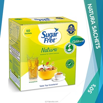 Sugar Free Natura Sugar Substitutes Sachets 50s-Wellness Buy Sugar Free Online for specialGifts