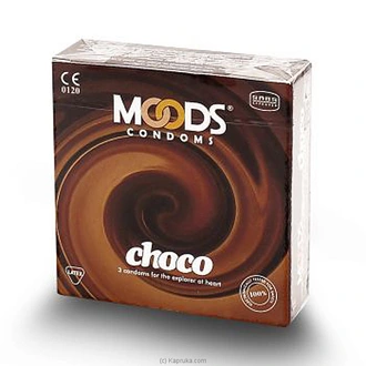 Moods Condoms Choco -3`s Buy MOODS Online for specialGifts
