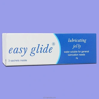 Easy Glide Lubricating Jelly - 3 sachets Inside Buy Easy Glide|FPA Online for specialGifts