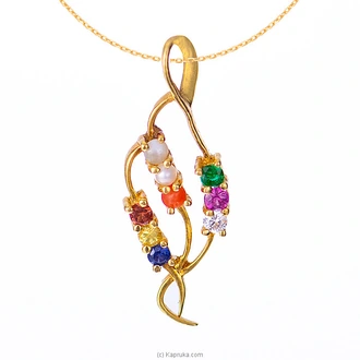Mallika Hemachandra Color Stone Pendant(str)  Online for none
