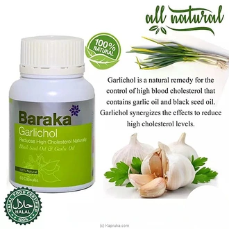 Baraka Garlichol Cap`s 60`s Buy Baraka Online for specialGifts