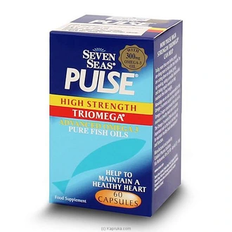 Seven Seas Pulse Triomega Fish Oil Caps 60`S Buy Seven Seas Online for specialGifts