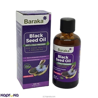 Baraka Black Seed Oil 100ml ( GMP,HACCP,ISO 22000 and ISO 14001) Buy Baraka Online for specialGifts