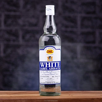 DCSL White Label Arrack 750ml - 34% - Local at Kapruka Online