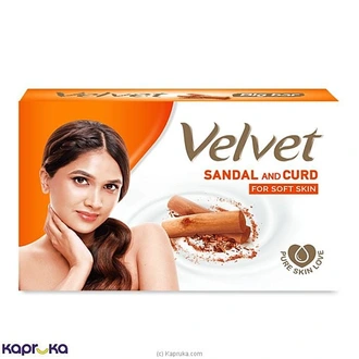Velvet Soap Sandalwood And Curd 95g Buy Best Sellers Online for specialGifts