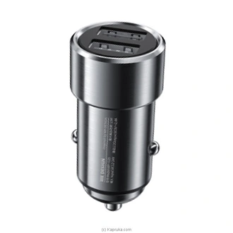 WK Design WP- C25 12W Dual Port USB Car Charger at Kapruka Online
