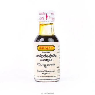 Siddhalepa KOLASLESHMA OIL 30ML Buy ayurvedic Online for specialGifts