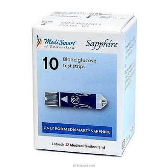 Medismart Sapphire Strip 10pcs Buy Medismart Online for specialGifts