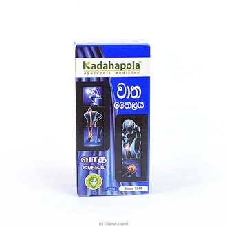 Kadahapola Vata Thailaya 28ml Buy ayurvedic Online for specialGifts