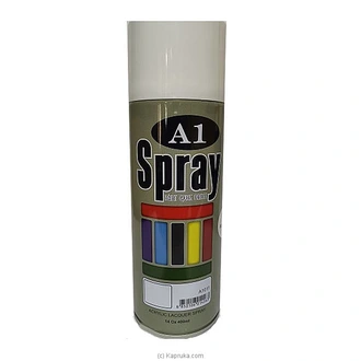 A1 Spray Paint 400ML Matt White - 1007  Online for none