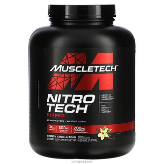 Muscletech Nitro Tech Ripped 4 Lbs  Online for none