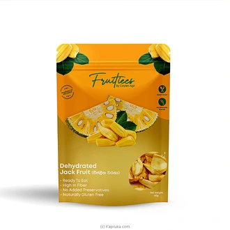 Fruitiees By Ceylon Agri Dried - Dehydrated Jack Fruit - 60g Buy On Prmotions and Sales Online for specialGifts