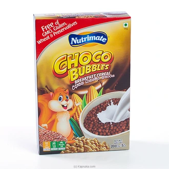 Nutrimate choco bubbles- 200g - bakery/Spreads/Cereals  Online for none