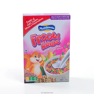 Nutrimate frooti rings -200g - bakery/Spreads/Cereals  Online for none