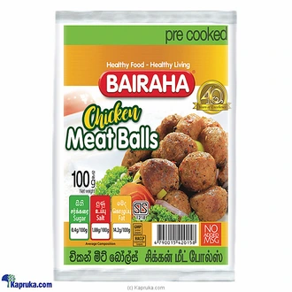 Bairaha Chicken Meat Balls -100g  Online for none