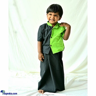 Baby Boys Short Sleeve Sarong Kit- 03 at Kapruka Online