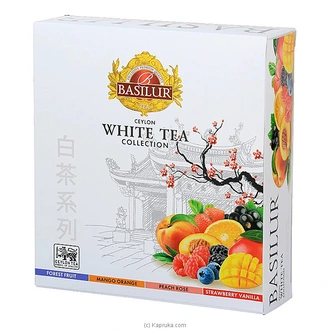 BASILUR GIFT WHITE TEA - BOX - ASSORTED 1.5g (4x10) X 40E (72169  Online for none