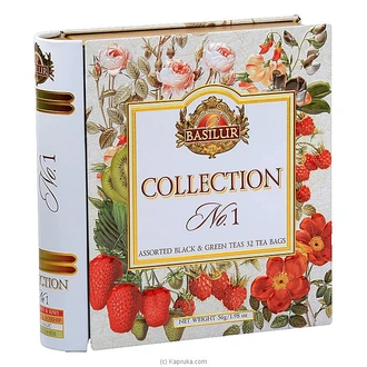 BASILUR TEA BOOK-T.CADDY-FLBT/FLGT/Figt-foil env-collection no.1  Online for none