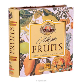 BASILUR TEA BOOK - T.CADDY - FLBT - FOIL ENV - MAGIC FRUITS ASSO  Online for none