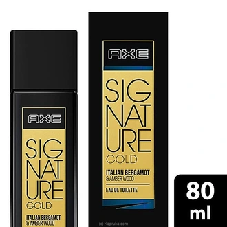 AXE Signature Gold Italian Bergamot And Amber Wood 80ML - Cleans  Online for none