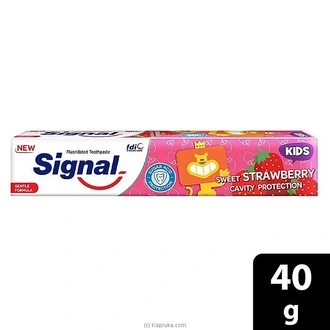 Signal Kids Toothpaste 40g Strawberry - Cleansers  Online for none