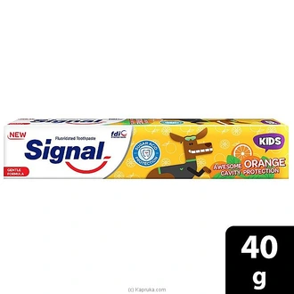 Signal Kids Toothpaste 40g Orange - Cleansers  Online for none
