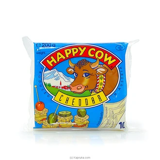 Happy Cow Cheddar 200g - Dairy Products  Online for none