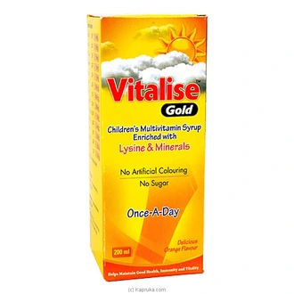 Vitalise Gold-children`s Multivitamin Syrup  Online for none