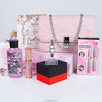 Fancy Light Up Luxuriant Gift Set - Gifts For Her, Anniversary Birthday Gifts For Girlfriend Wife Mom at Kapruka Online